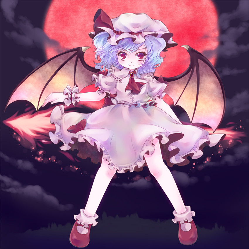remilia scarlet (touhou) drawn by iris_anemone