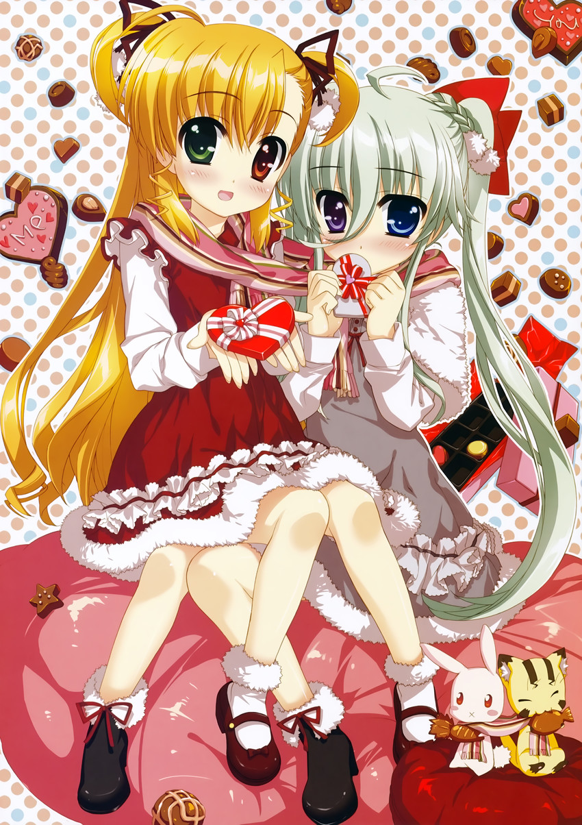 vivio and einhard stratos (lyrical nanoha and 1 more) drawn by fujima_takuya