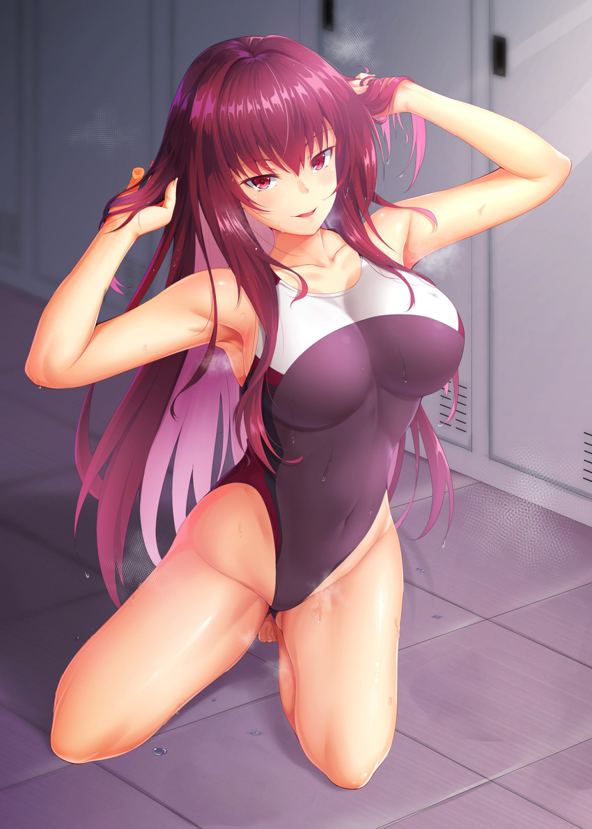 scathach (fate and 1 more) drawn by yuunagi_(0217)
