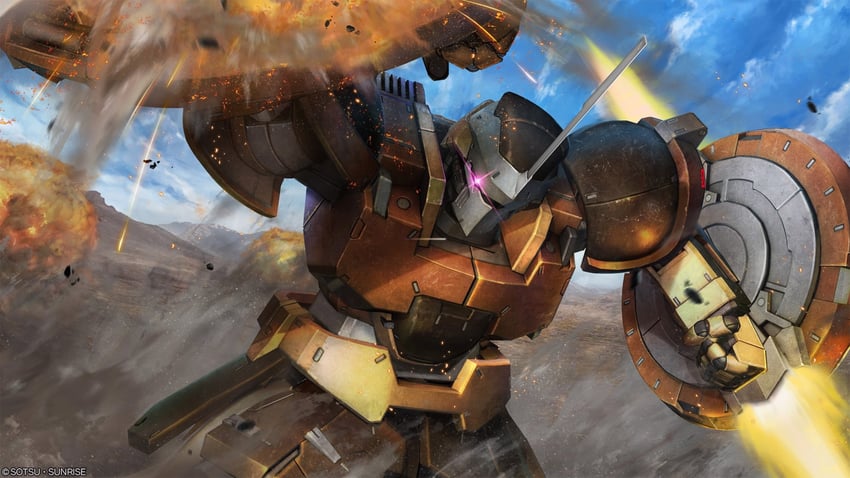 ghoul (gundam and 2 more) drawn by tenjin_hidetaka