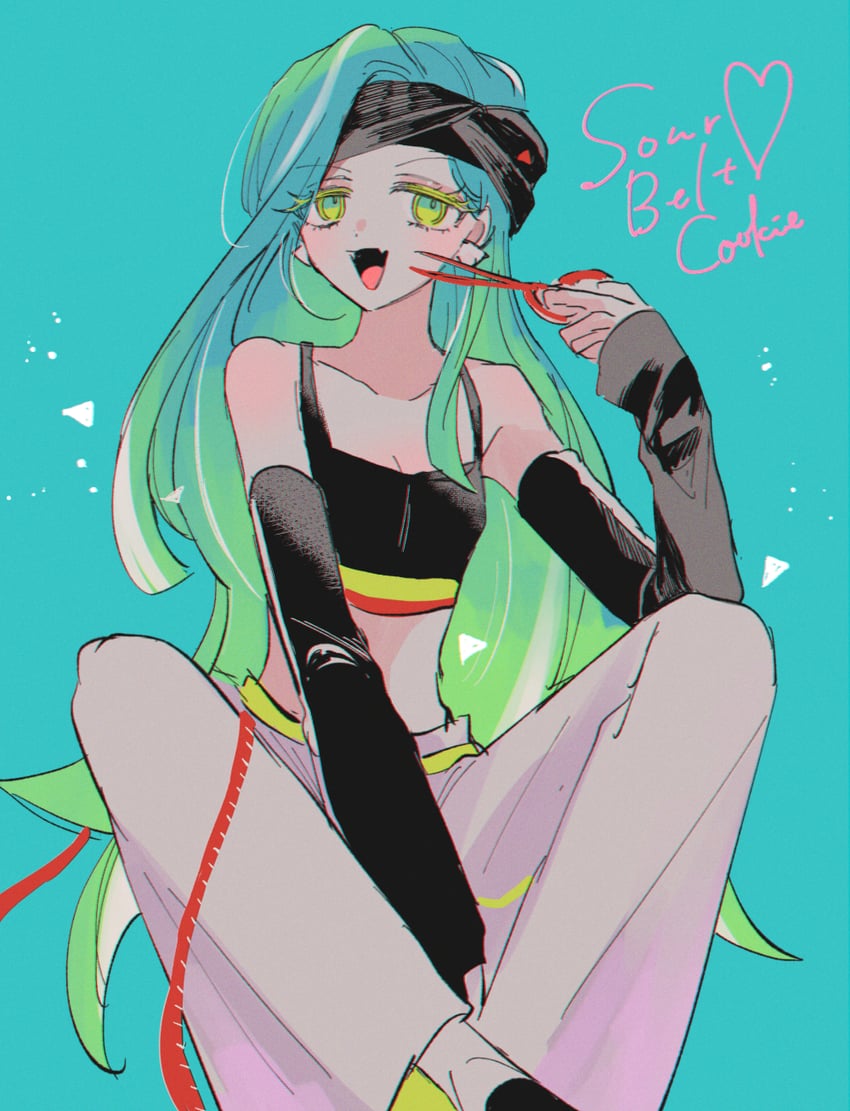 sour belt cookie (cookie run and 1 more) drawn by mamimumemo