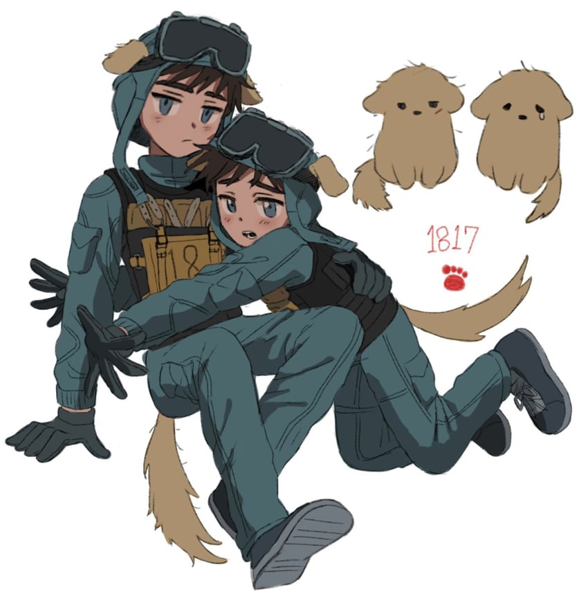 mickey barnes, mickey 17, and mickey 18 (mickey 17) drawn by yeonseongn36344