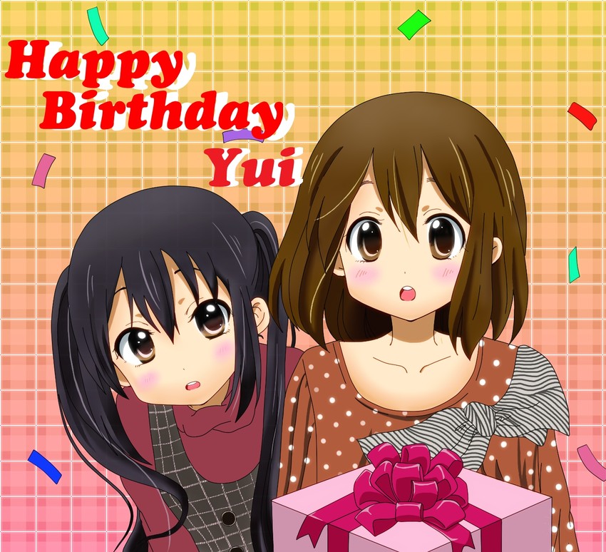 nakano azusa and hirasawa yui (k-on!) drawn by ryoutan