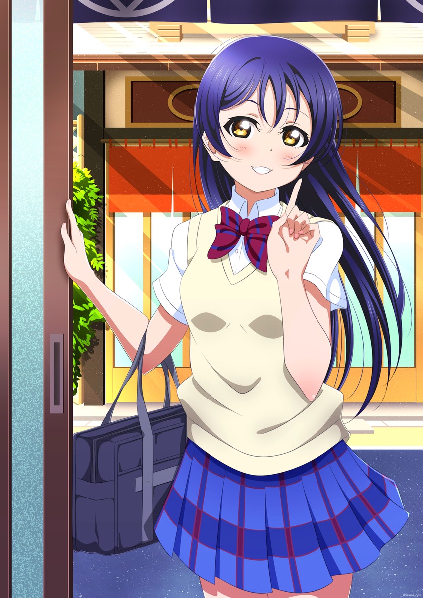 sonoda umi (love live! and 1 more) drawn by isami_don
