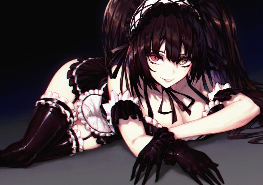 tokisaki kurumi (date a live) drawn by jin_grey_paladin