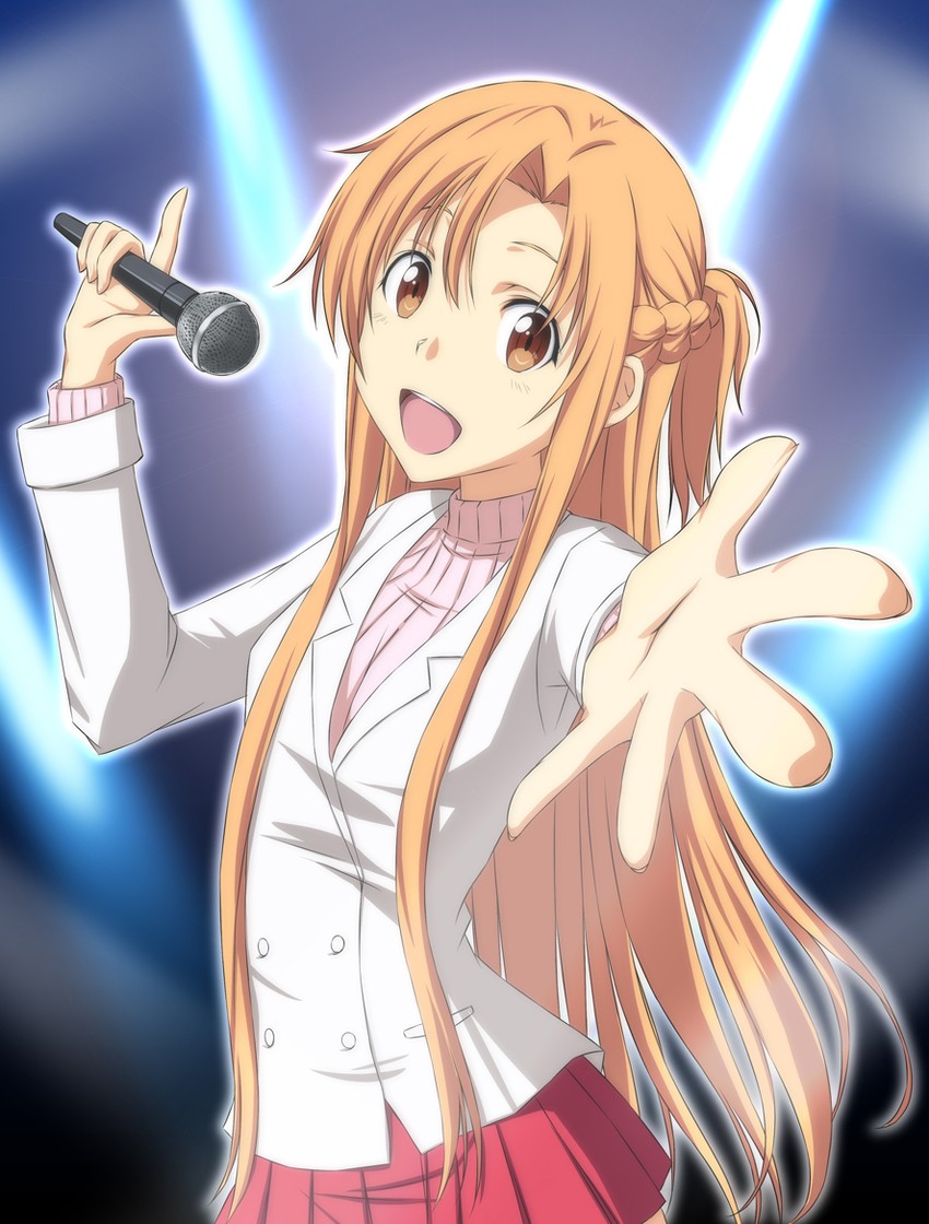 asuna (sword art online) drawn by nori_tamago