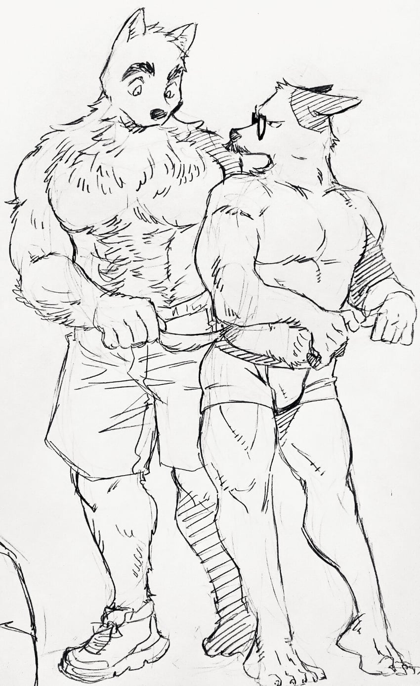 billy russell and john rottweil (original) drawn by dickfish_(fishismdick)