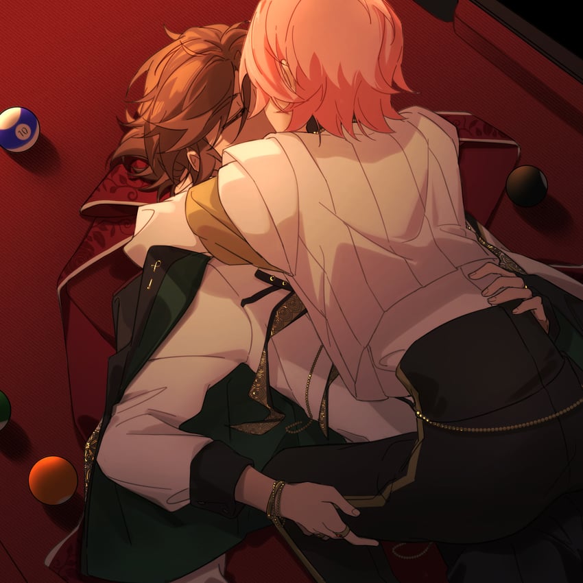 oukawa kohaku and mikejima madara (ensemble stars!) drawn by mtvu4472