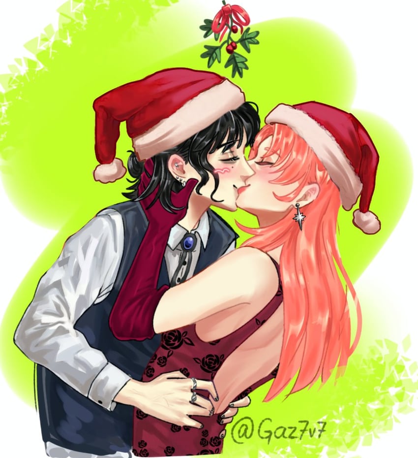 koga mitsuki and oosawa aya (kininatteru hito ga otoko ja nakatta) drawn by gaz7v7