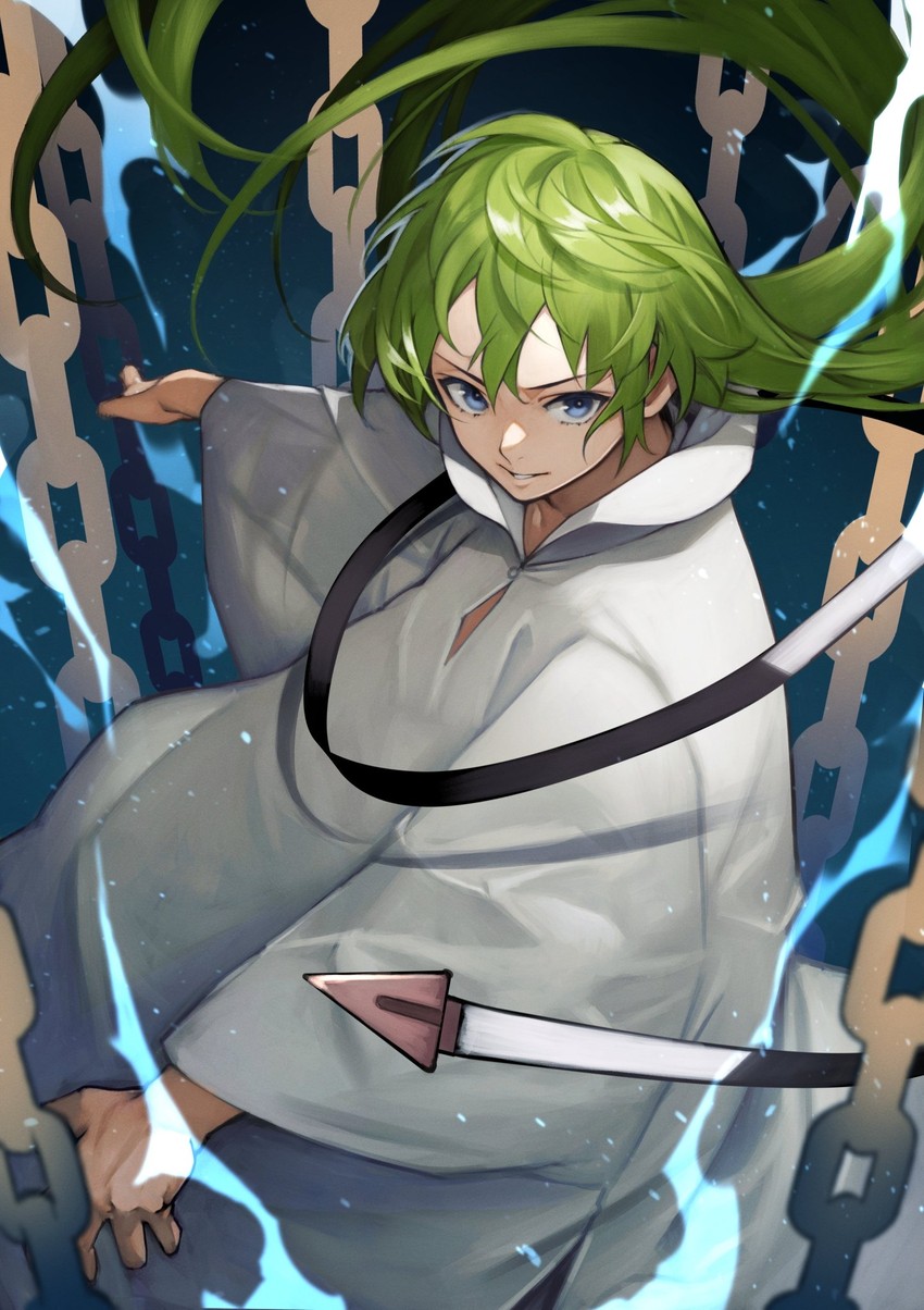 enkidu (fate and 1 more) drawn by yoshio_(55level)