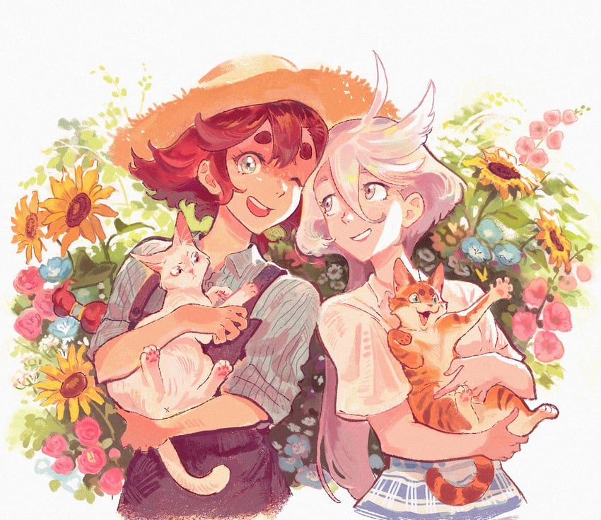 suletta mercury and miorine rembran (gundam and 1 more) drawn by juliareshetnyak