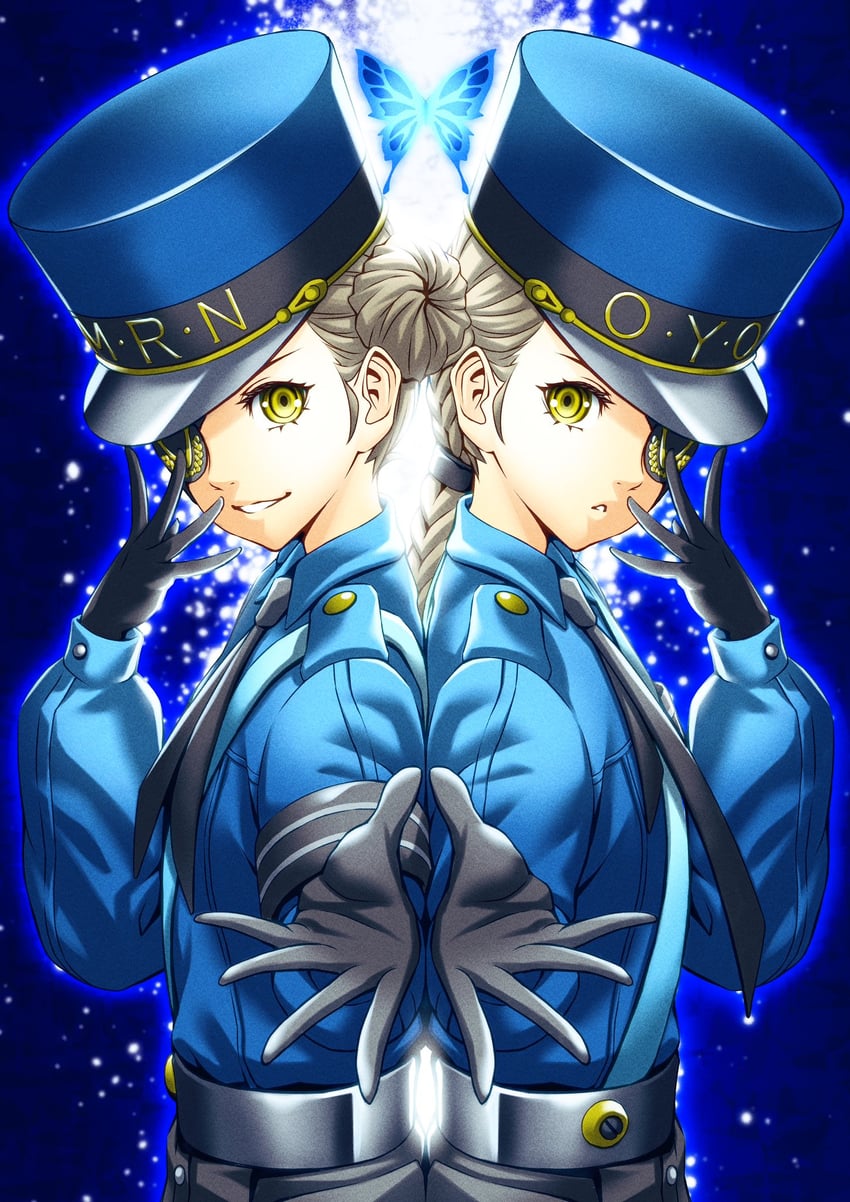 caroline and justine (persona and 1 more) drawn by masatoshi_1219