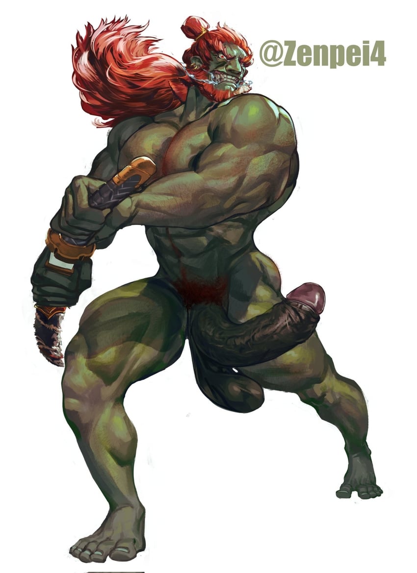 ganondorf (the legend of zelda and 1 more) drawn by zenpei