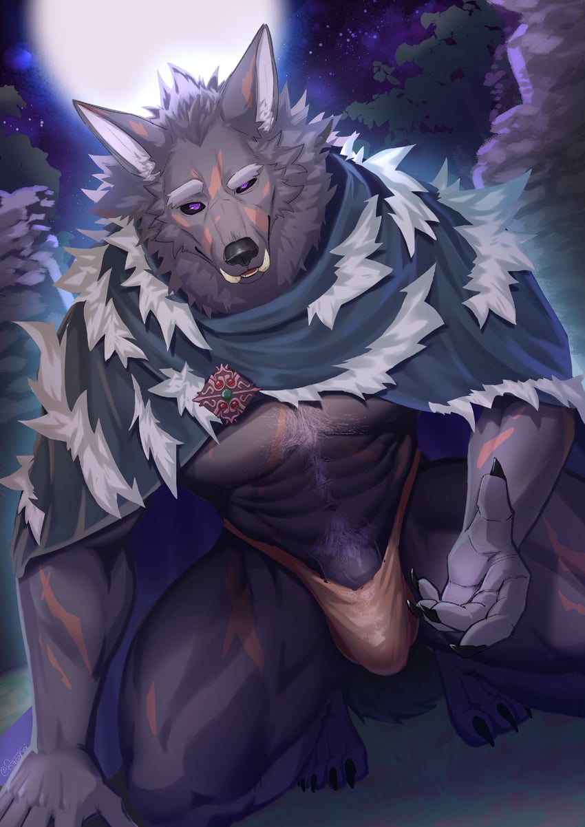 blaidd the half-wolf (elden ring) drawn by sacorxi