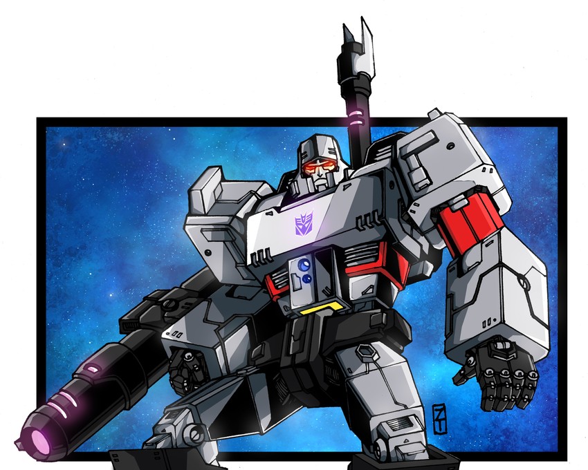 megatron (transformers and 1 more) drawn by lextodrawstuff
