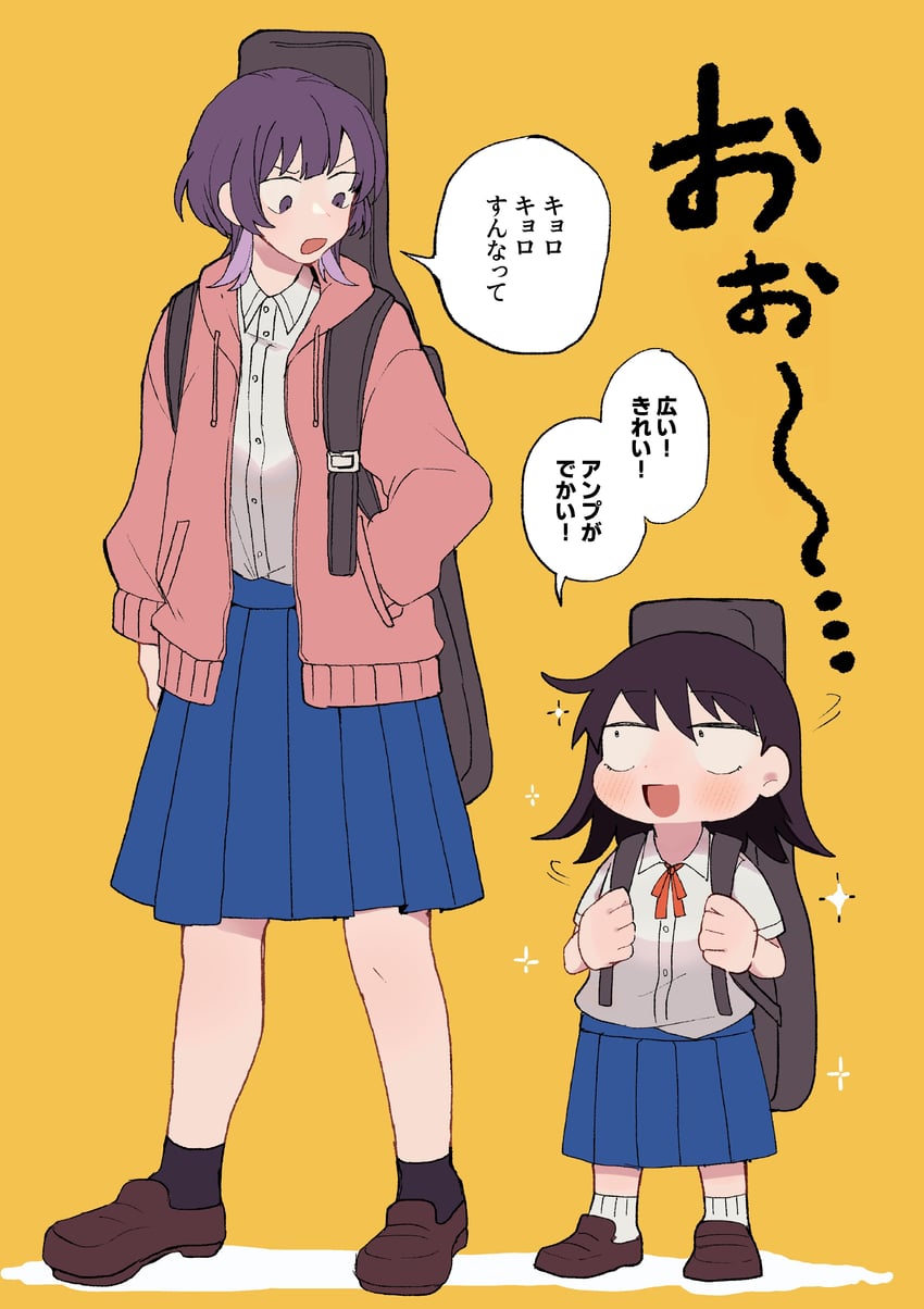 hatono chihiro and fujii ayame (futsuu no keion-bu) drawn by l2awk