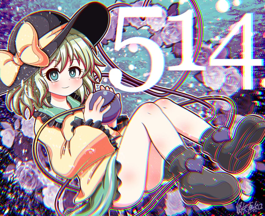 komeiji koishi (touhou) drawn by shimaya_naokazu