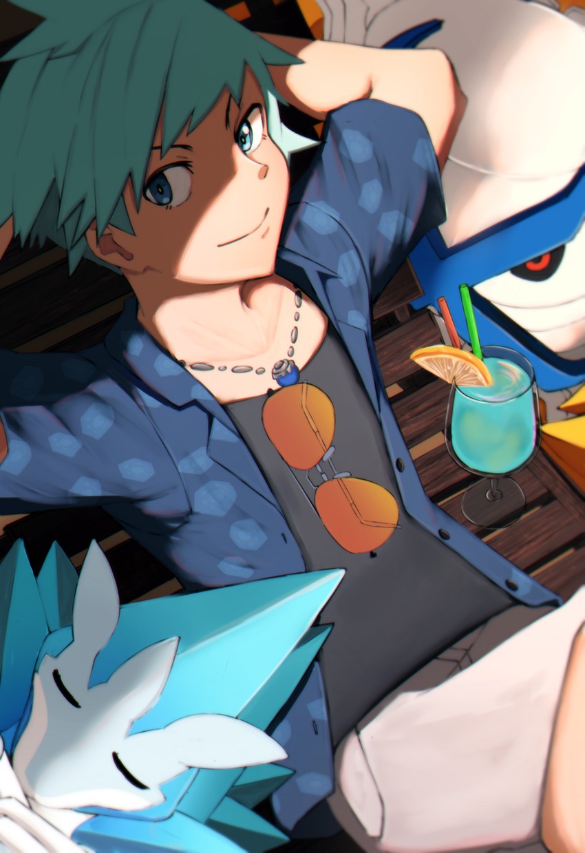 steven stone, metagross, and alolan sandslash (pokemon and 2 more) drawn by rameco