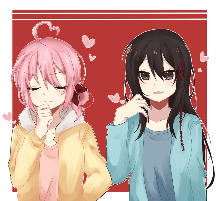 ichinomiya eruna and mikagura seisa (mikagura gakuen kumikyoku) drawn by arang_(rnfmaskan33)