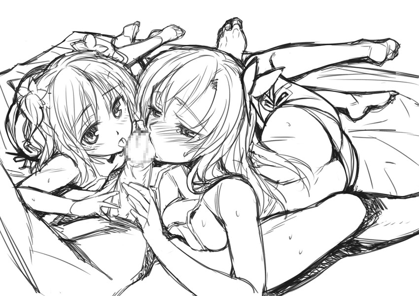 kashiwazaki sena and hasegawa kobato (boku wa tomodachi ga sukunai) drawn by matsuryuu