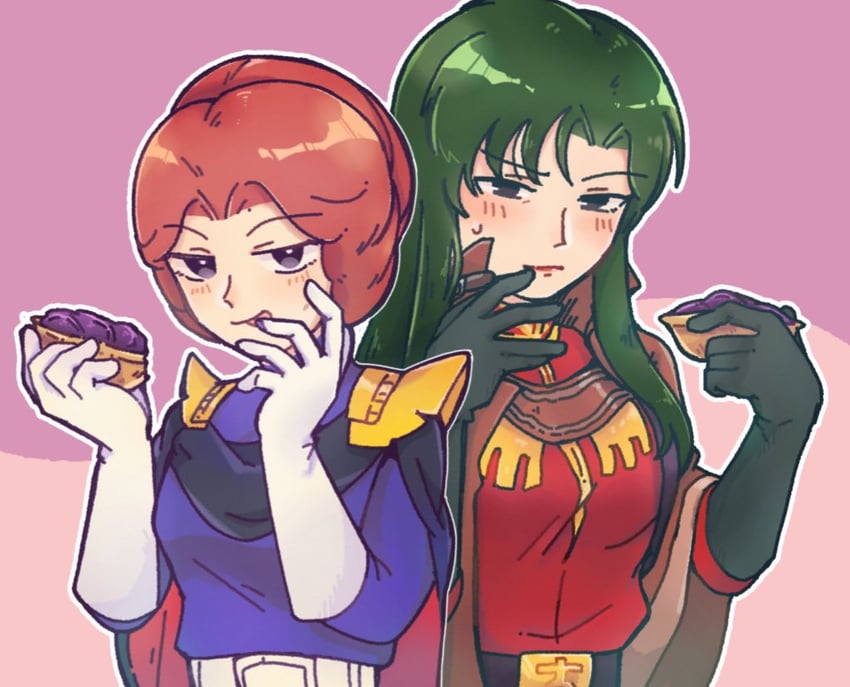 kycilia zabi and cima garahau (gundam and 2 more) drawn by shizuoka_(sz0k)