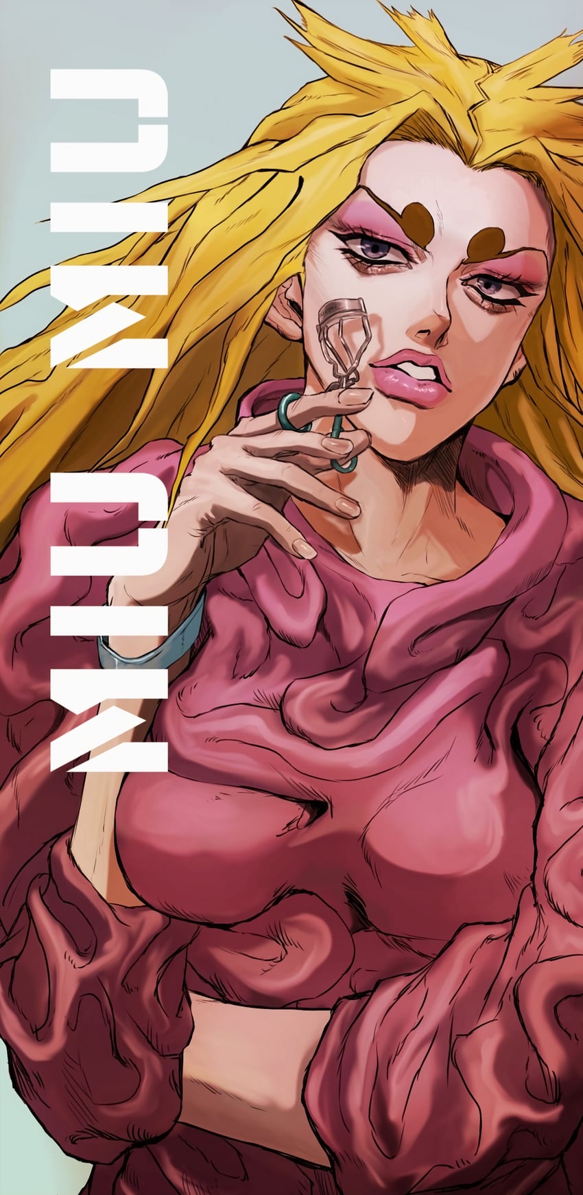miuccia miuller (jojo no kimyou na bouken and 1 more) drawn by sano_(hospital_0434)