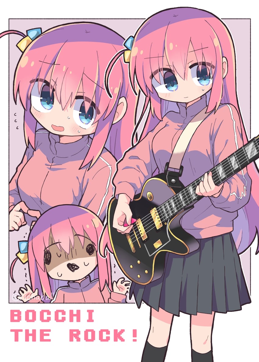 gotoh hitori (bocchi the rock!) drawn by richard_(richaball)