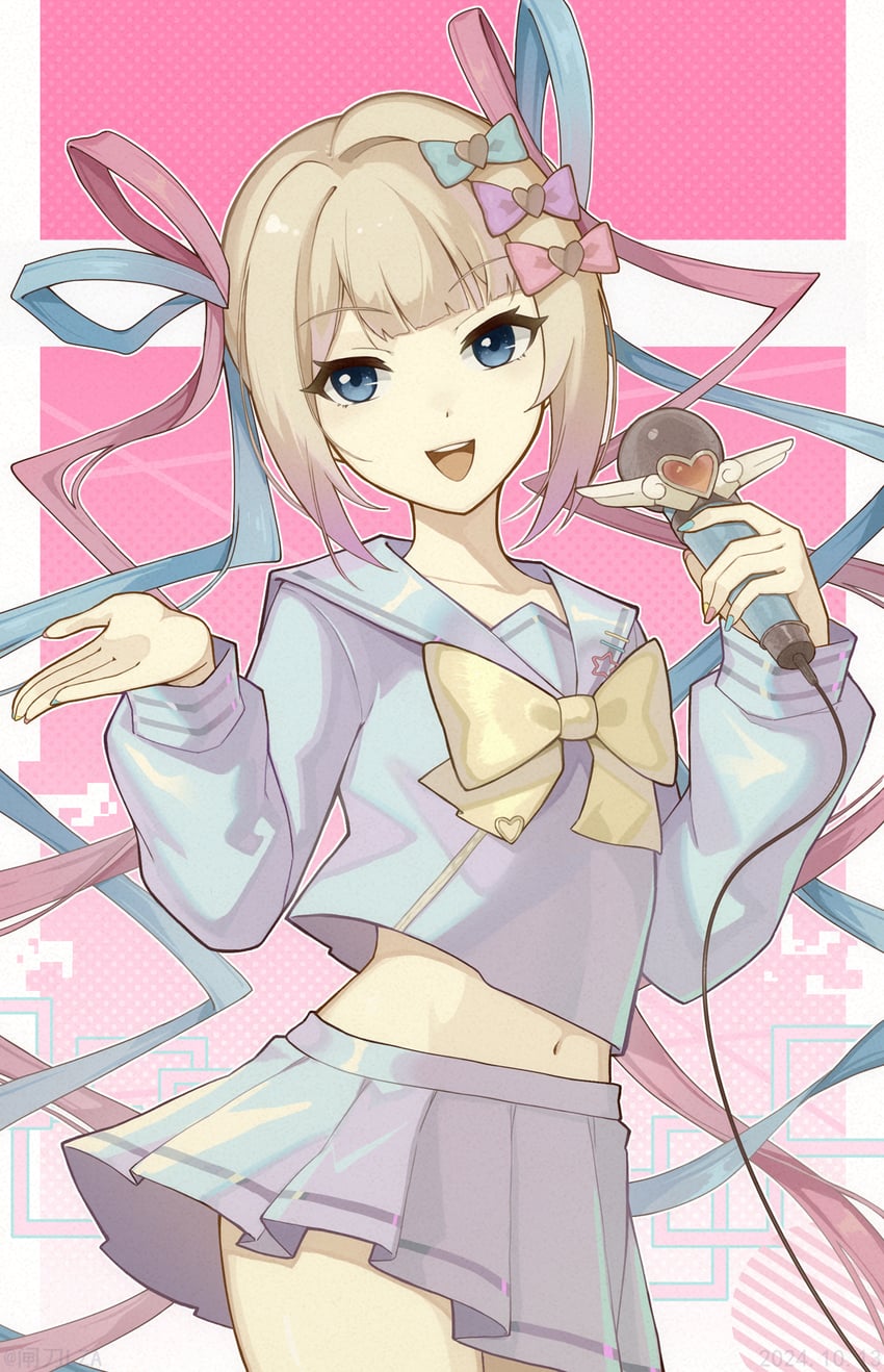 chouzetsusaikawa tenshi-chan (needy girl overdose) drawn by zhadao_lza
