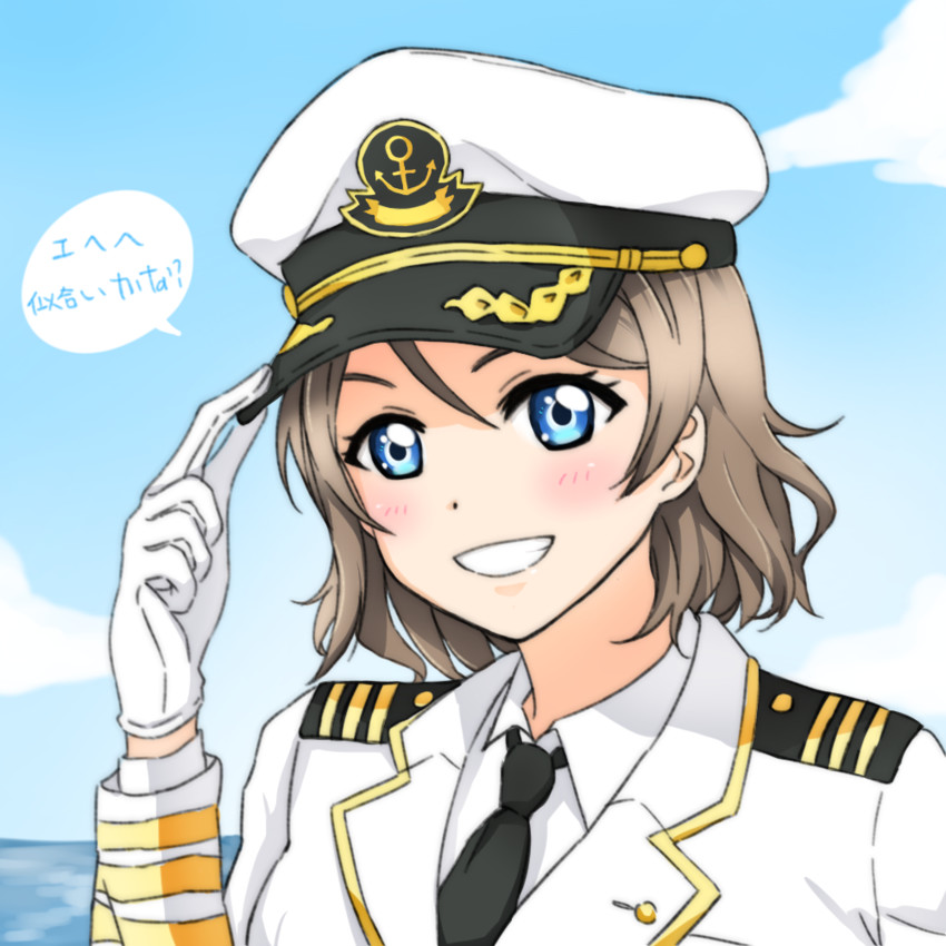 watanabe you (love live! and 2 more) drawn by yuchi_(salmon-1000)