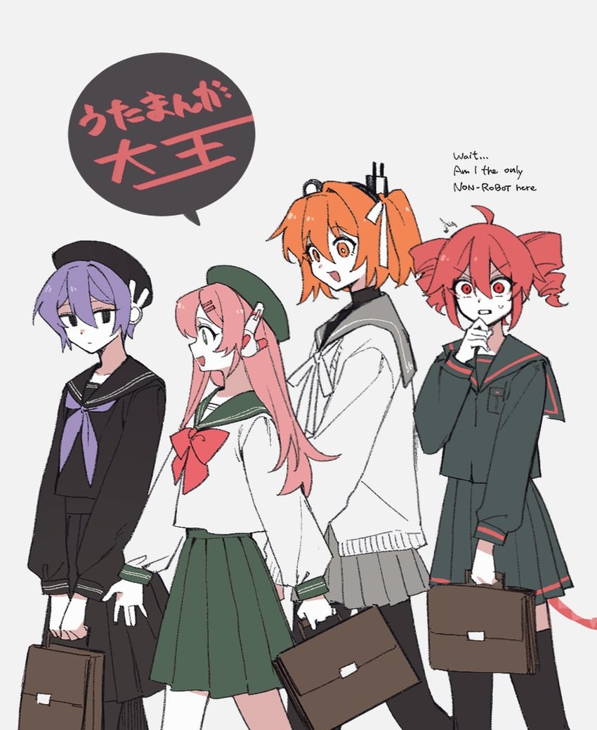 kasane teto, adachi rei, utane uta, and momone momo (utau and 2 more) drawn by sempon_(doppio_note)