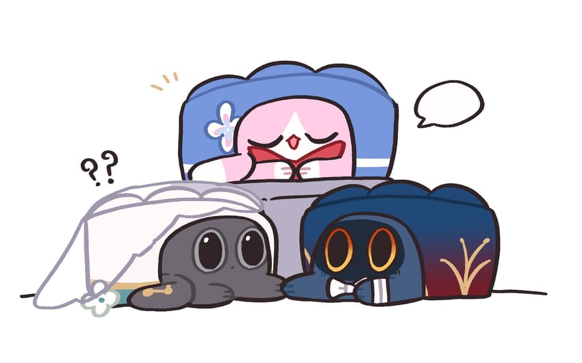 march 7th, dan heng, and blade (honkai and 1 more) drawn by usa_kazuma