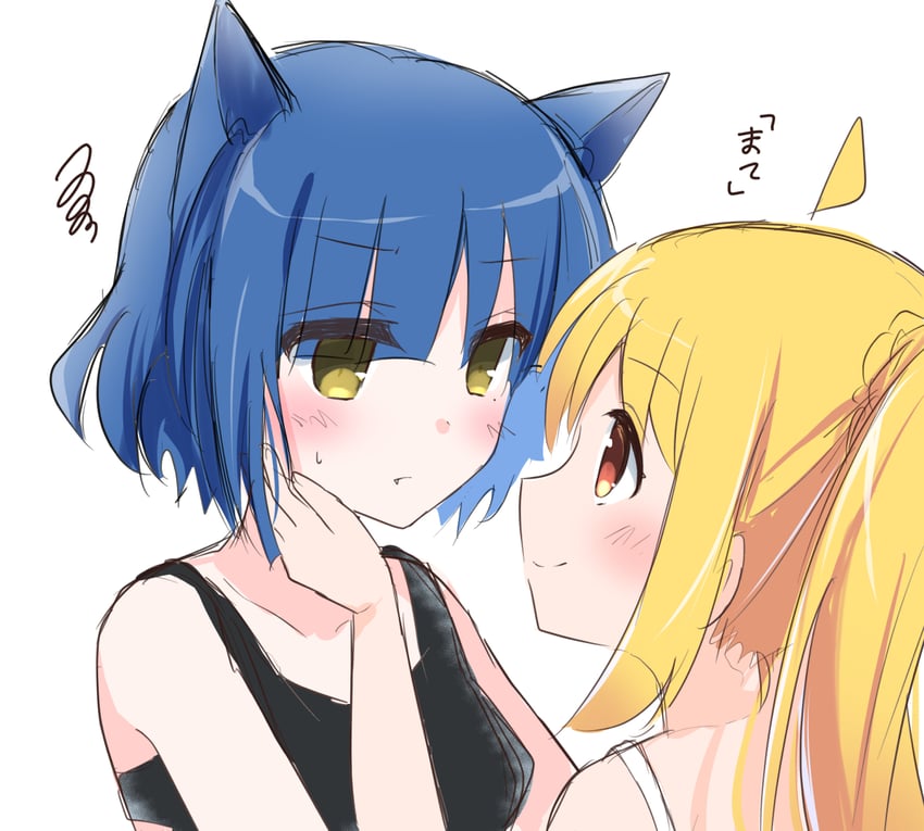 ijichi nijika and yamada ryo (bocchi the rock!) drawn by yakata_mana