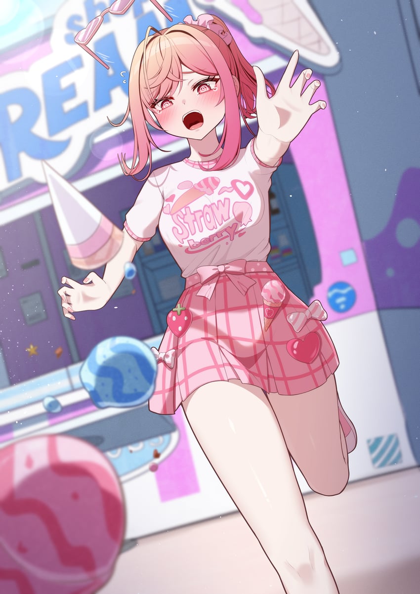 ichijou ririka (hololive and 1 more) drawn by akuame_(ring3922)