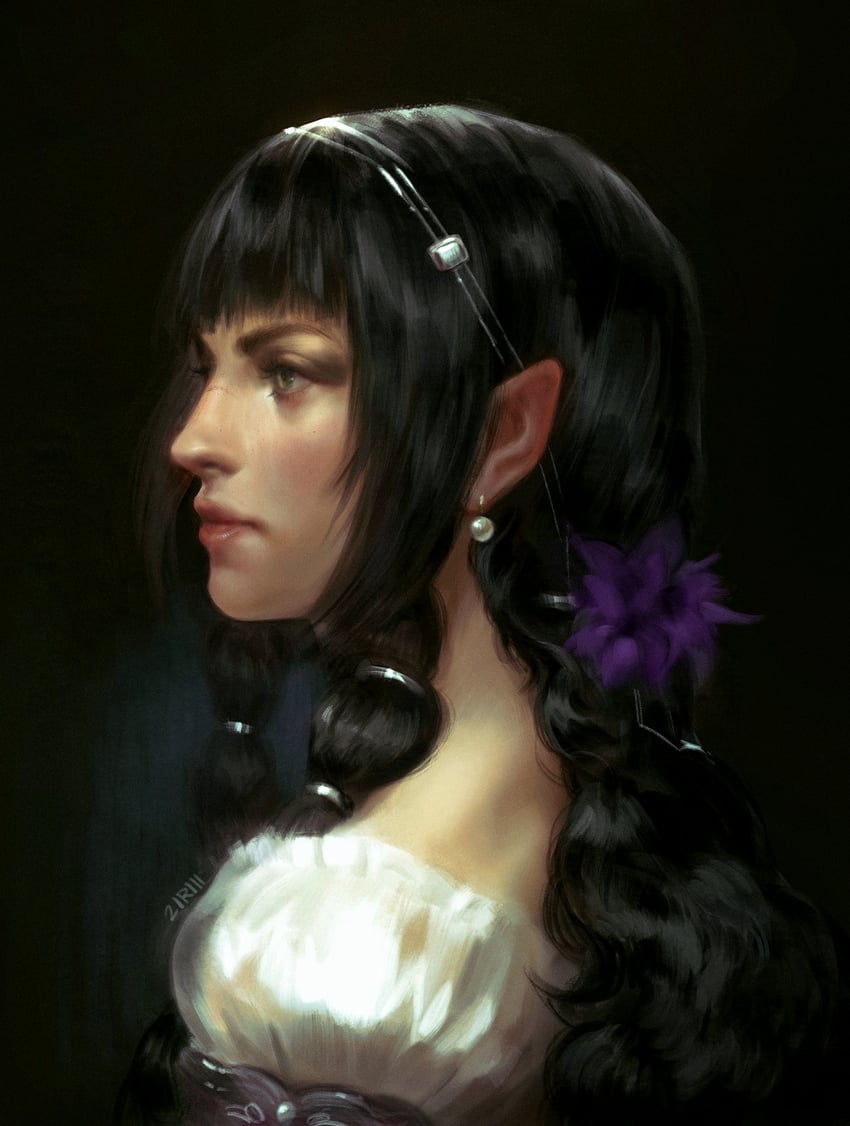 shadowheart (dungeons & dragons and 2 more) drawn by katlovesstar
