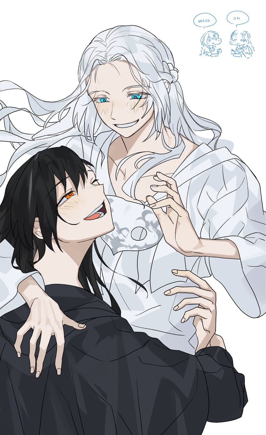 venat and azem (final fantasy and 1 more) drawn by enullim