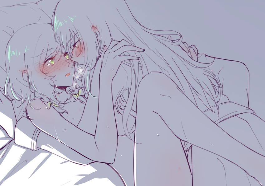 hikawa sayo and hikawa hina (bang dream!) drawn by jukoto