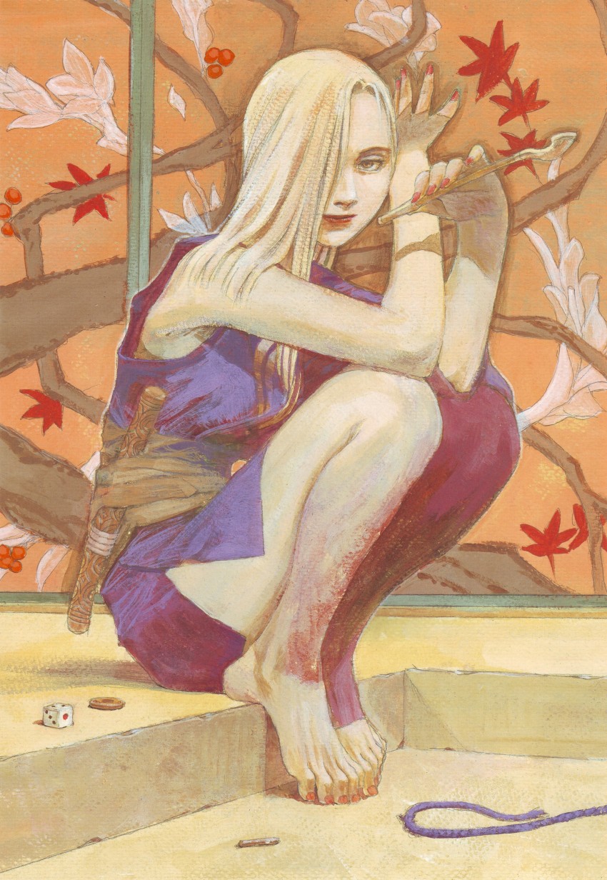 hyakurin (blade of the immortal) drawn by samura_hiroaki