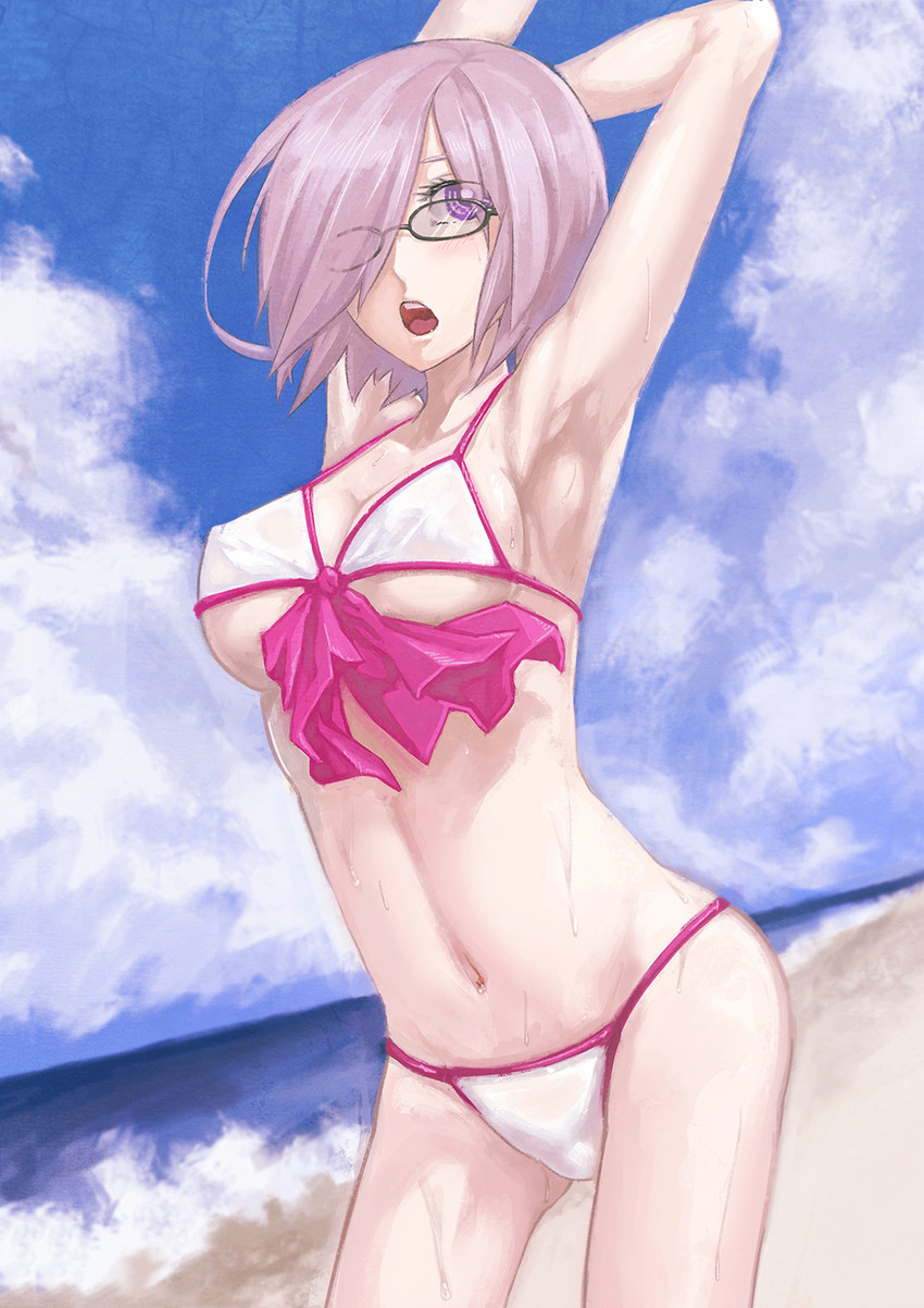mash kyrielight (fate and 1 more) drawn by a-er_(akkij0358)