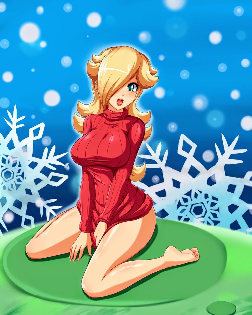 rosalina (mario and 1 more) drawn by sigurd_hosenfeld