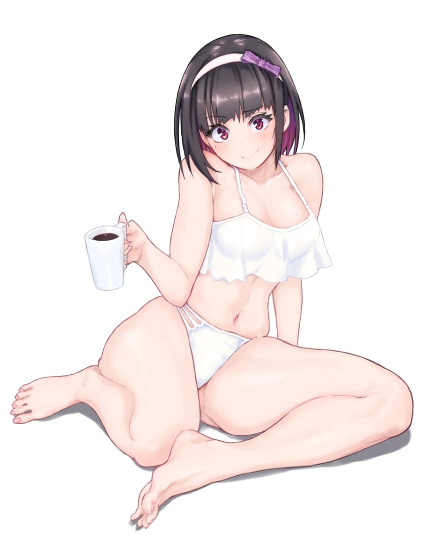sakurako omal (indie virtual youtuber) drawn by hori_shin