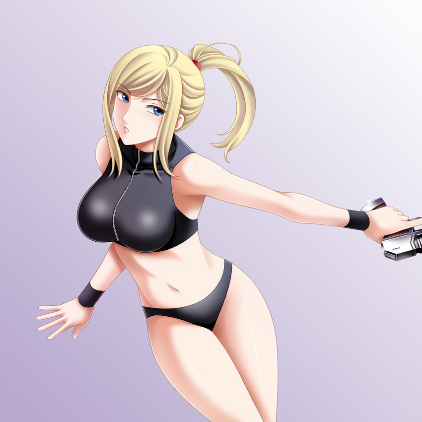samus aran (metroid and 1 more) drawn by tamamon