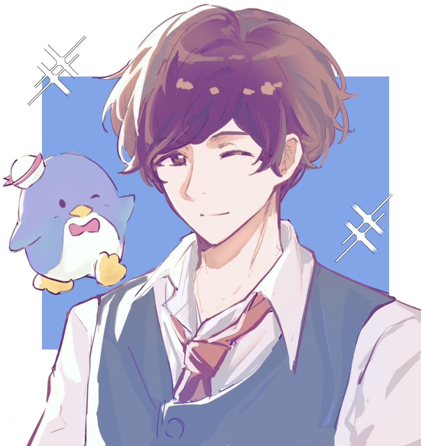 tuxedo sam and ivan lukich fokine (sanrio and 1 more) drawn by lingdang67607
