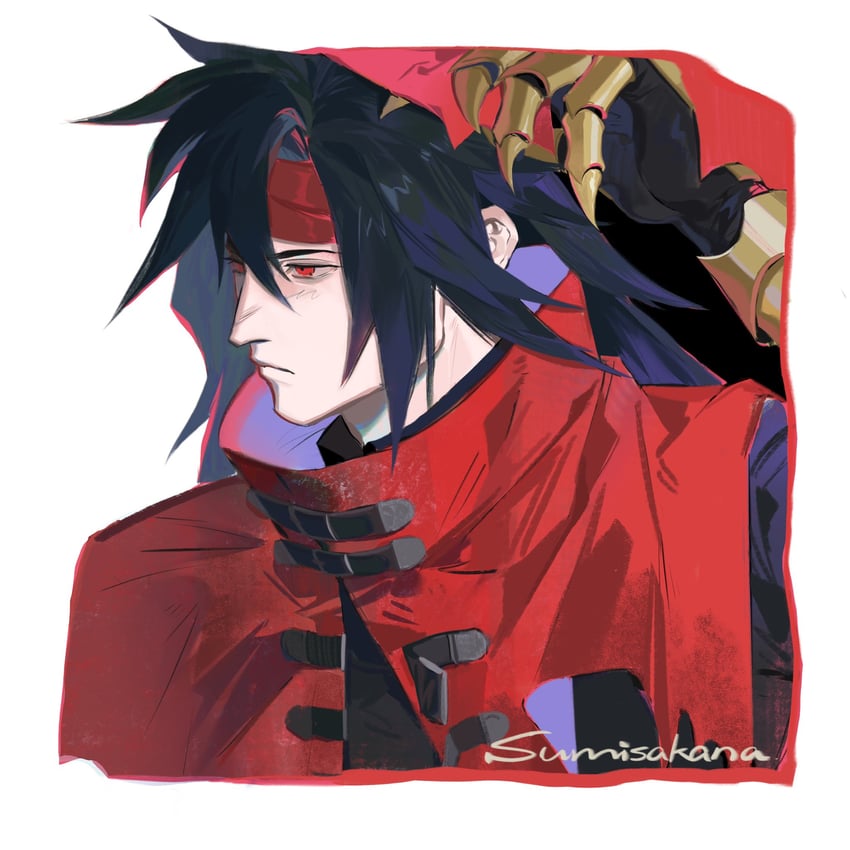 vincent valentine (final fantasy and 1 more) drawn by sumisakana