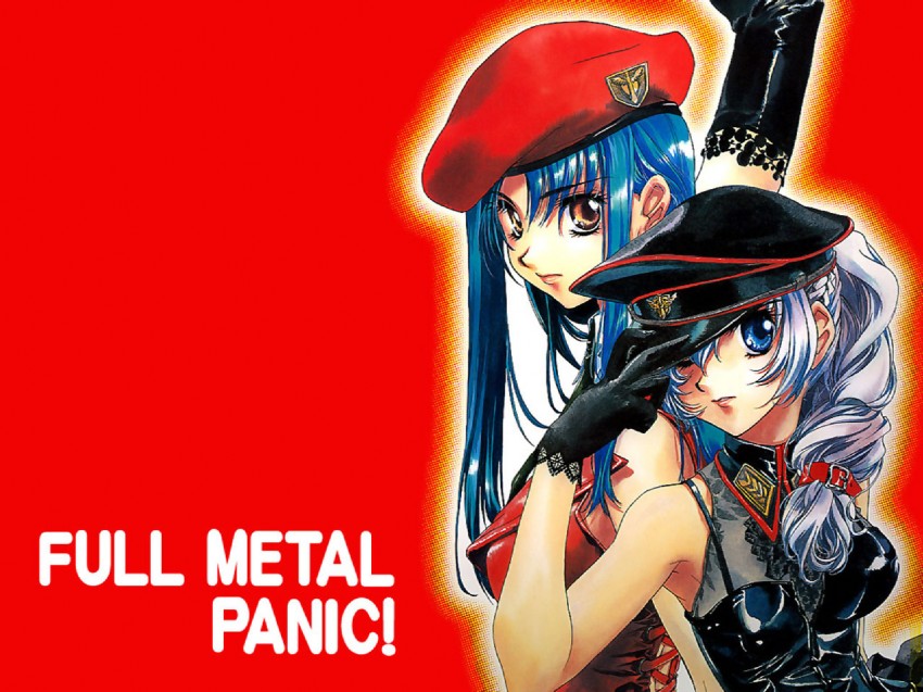 chidori kaname and teletha testarossa (full metal panic!) drawn by shikidouji
