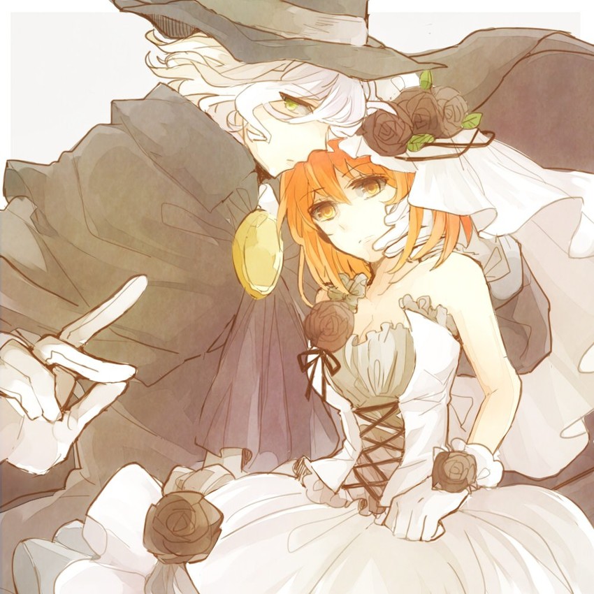 fujimaru ritsuka and edmond dantes (fate and 1 more) drawn by banira_(ri0115ka)