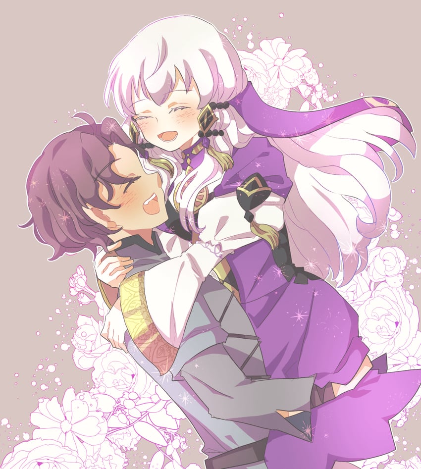 lysithea von ordelia and cyril (fire emblem and 1 more) drawn by yu3san