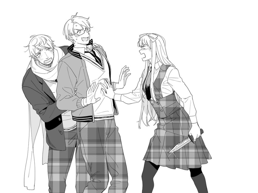 america, russia, and belarus (axis powers hetalia) drawn by to@st