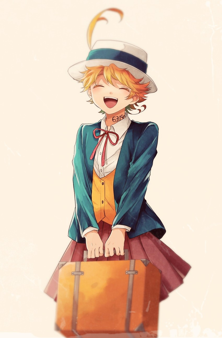 emma (yakusoku no neverland) drawn by kitimoop