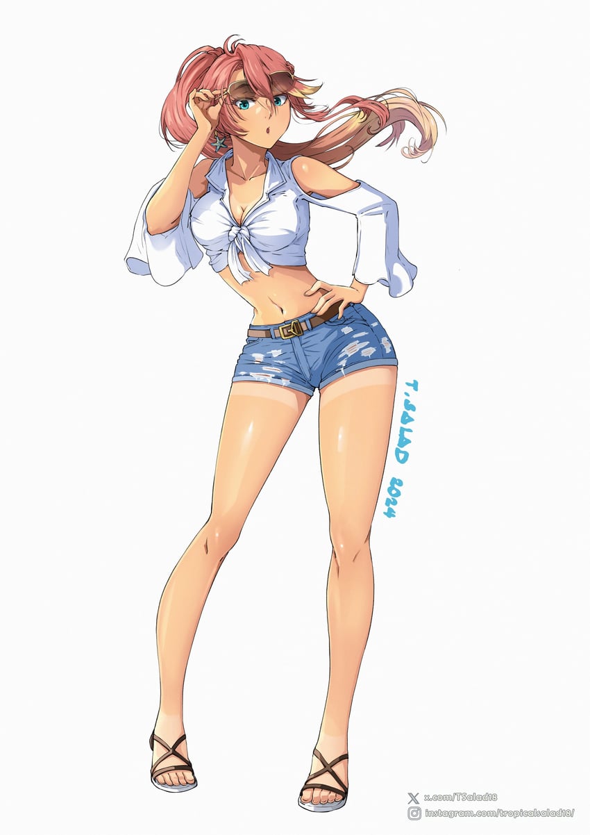 judith lanster (eiyuu densetsu and 1 more) drawn by tropicalsalad18
