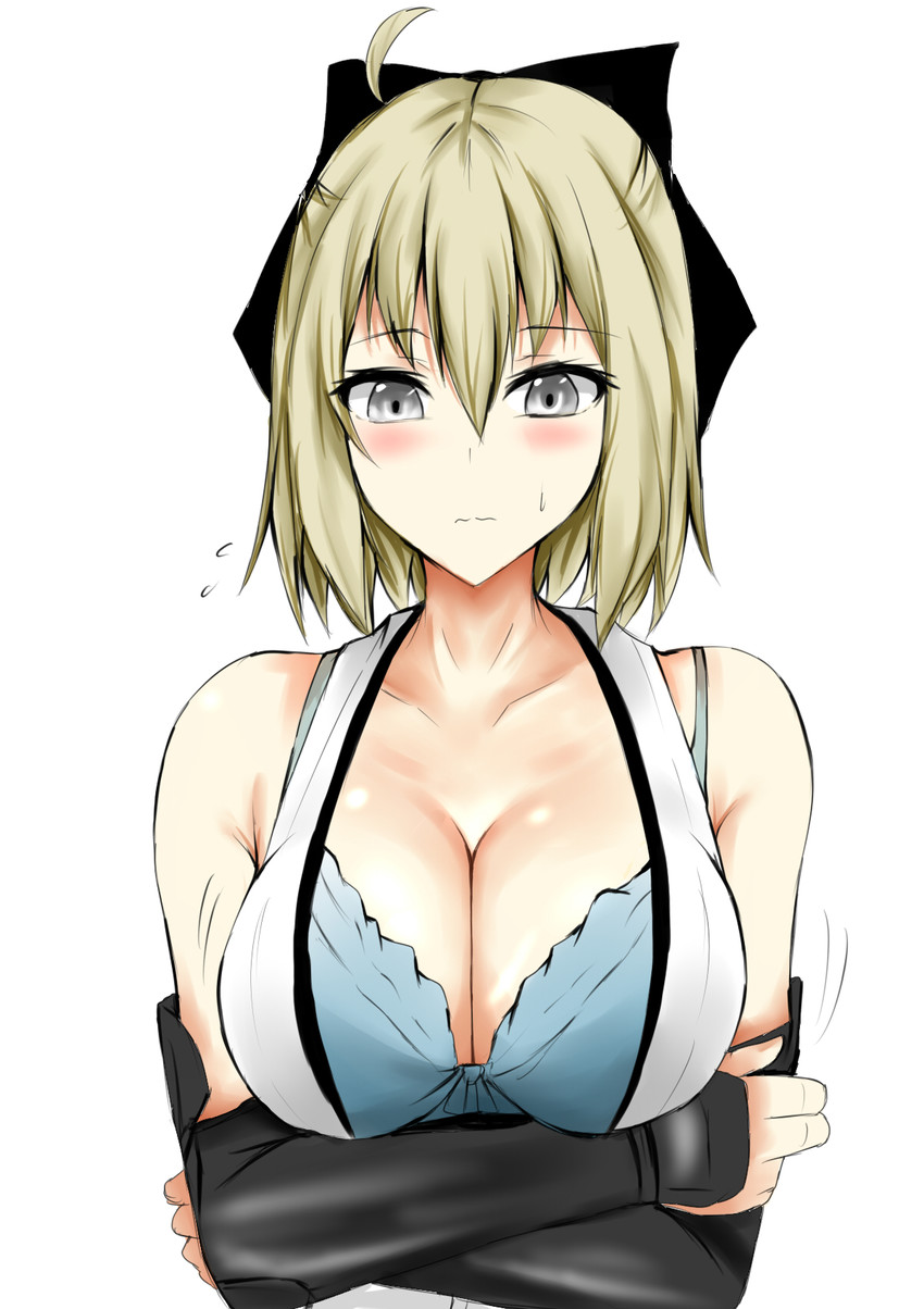 okita souji (fate and 1 more) drawn by isshii13